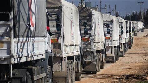 Des camions d'aide humanitaire arrivent à Gaza en provenance d'Israël
