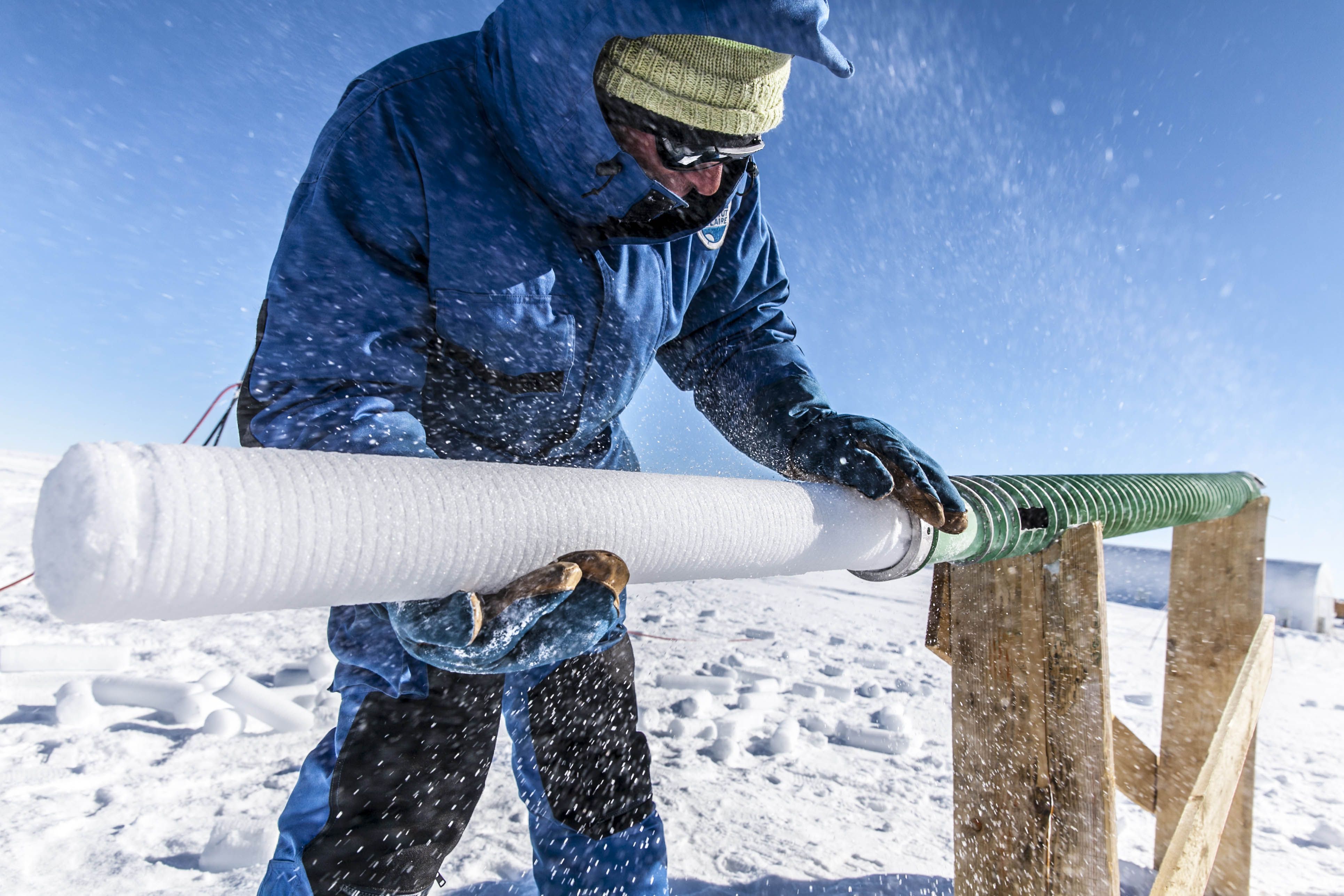 Boîte noire climatique : Bruxelles lance l’observatoire des carottes de glace antarctique