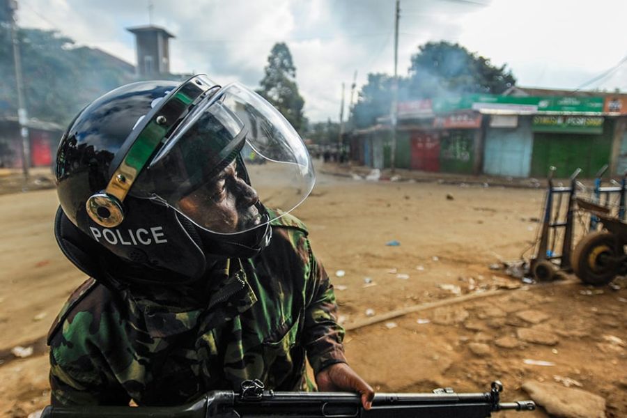 L'idée de déployer les policiers kényans en Haïti a une fois été reportée