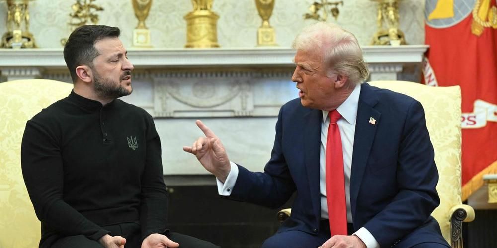 Images inédites – Trump, Zelensky et six leaders européens affichent leur unité à Washington