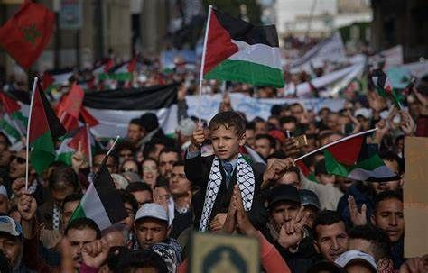 Défilé en soutien à la Palestine à Islamabad, au Pakistan