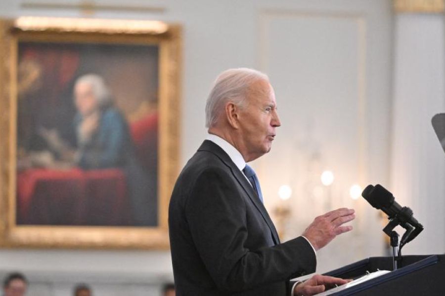 États-Unis : Joe Biden vante une Amérique «plus forte» grâce à lui