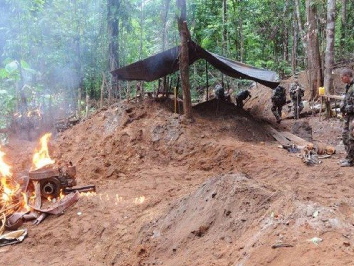 OMONDO ENVIRONNEMENT - Guyane : démantèlement massif de sites d'orpaillage illégal