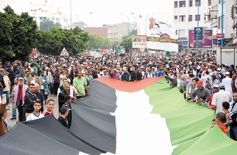Défilé à Karachi pour marquer la Journée de solidarité avec le peuple palestinien