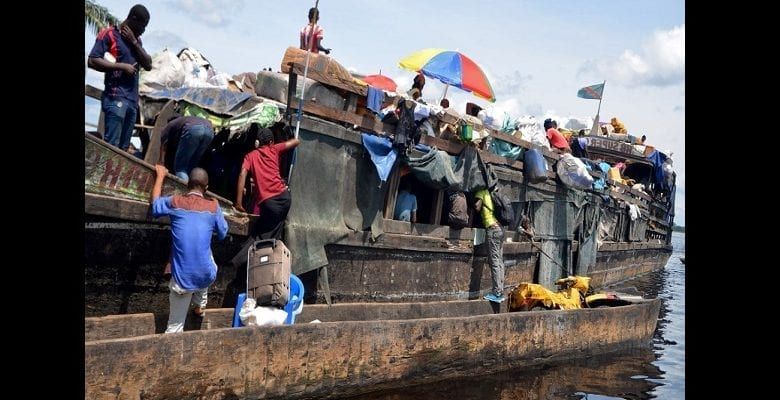 RDC: Un naufrage sur le fleuve Congo fait au moins 28 morts