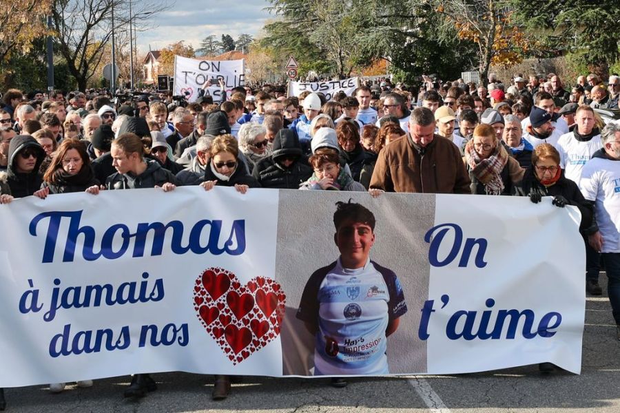 Mort de Thomas  interdiction de rassemblement et tensions sociales croissantes