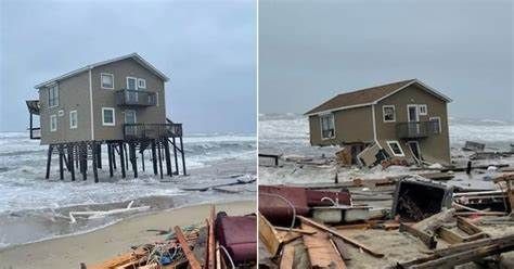 OMONDO SOCIÉTÉ - Une maison de plage mythique s'effondre dans l'océan
