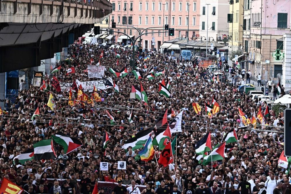 Manifestation pro-palestinienne massive avant Italie-Israël à Udine : un mouvement populaire en pleine expansion