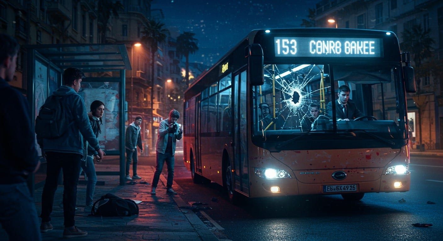 Près de Cannes, un chauffeur de bus lynché en plein service – La violence urbaine en question