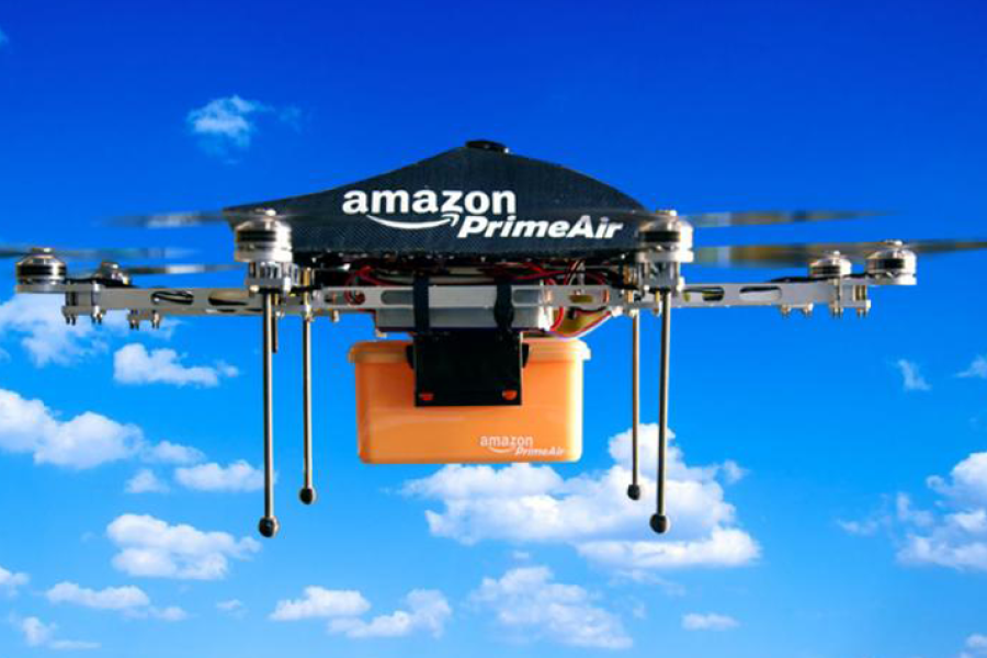 OMONDO ÉCONOMIE - Commerce en ligne : Amazon lance un service révolutionnaire de livraison par drone en France