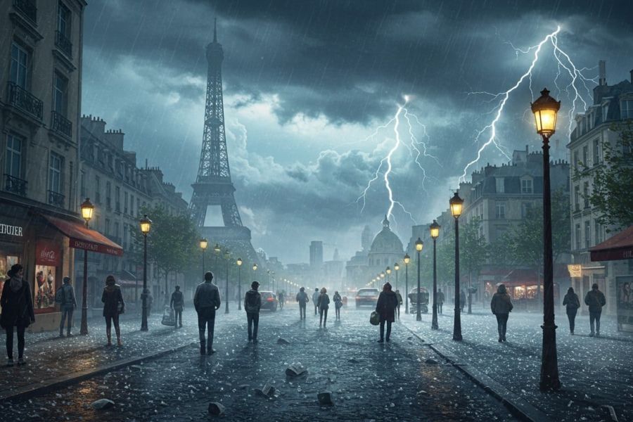 Climat : orages et grêle, la France face à l’instabilité météorologique extrême et au défi du dérèglement climatique