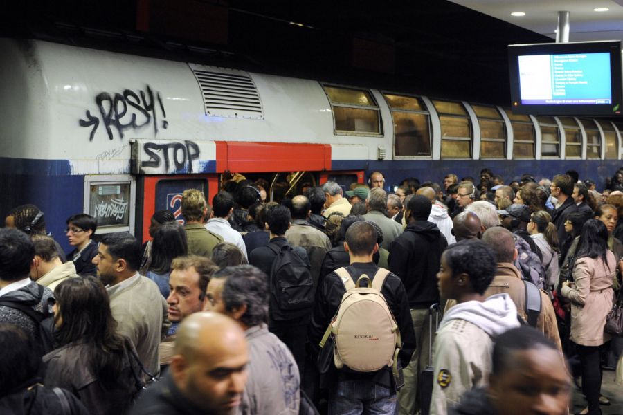 grosse pagaille sur le RER B à cause d’un mouvement social surprise