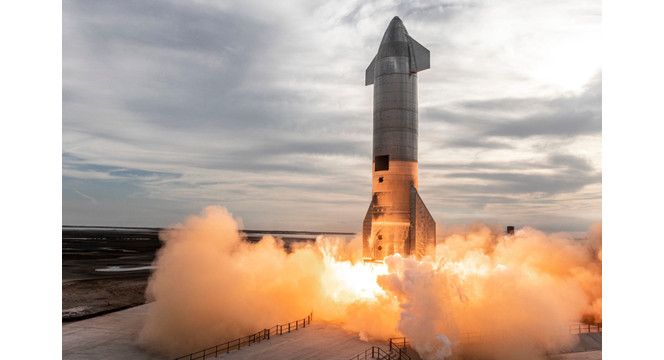 OMONDO TECH - SpaceX réussit le premier vol orbital de Starship, son vaisseau pour Mars