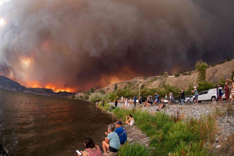 Incendies record au Canada – Colombie-Britannique sous la fumée, des milliers évacués