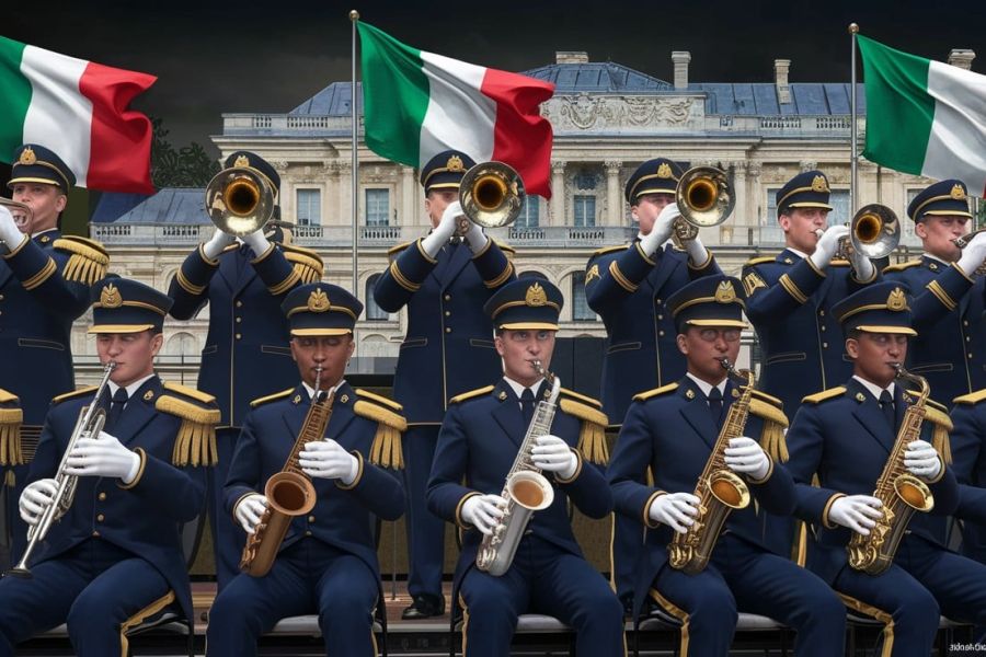 La Garde républicaine interprète des tubes nigérians lors d'un dîner d'État à l'Élysée : un moment diplomatique inattendu