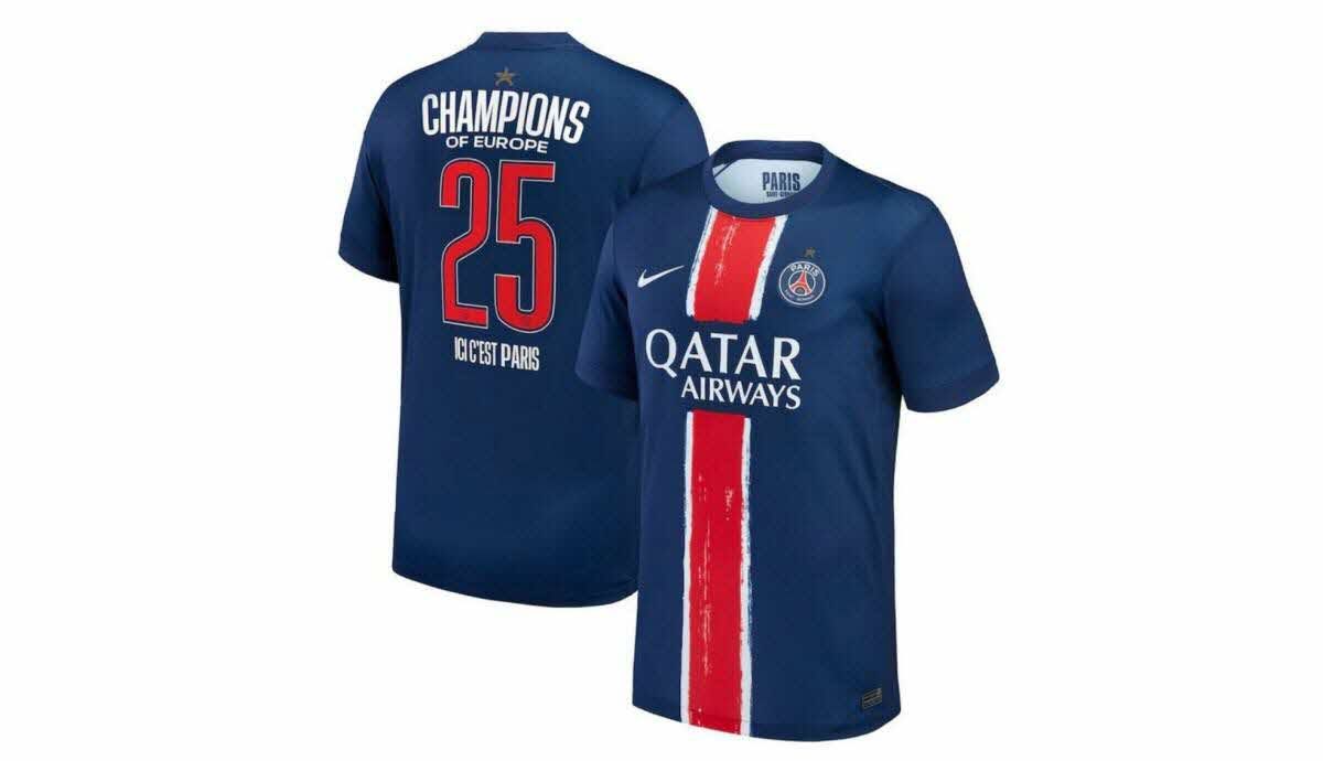 Le PSG lance un maillot collector après sa victoire en Ligue des champions – Entre marketing, passion et engouement populaire