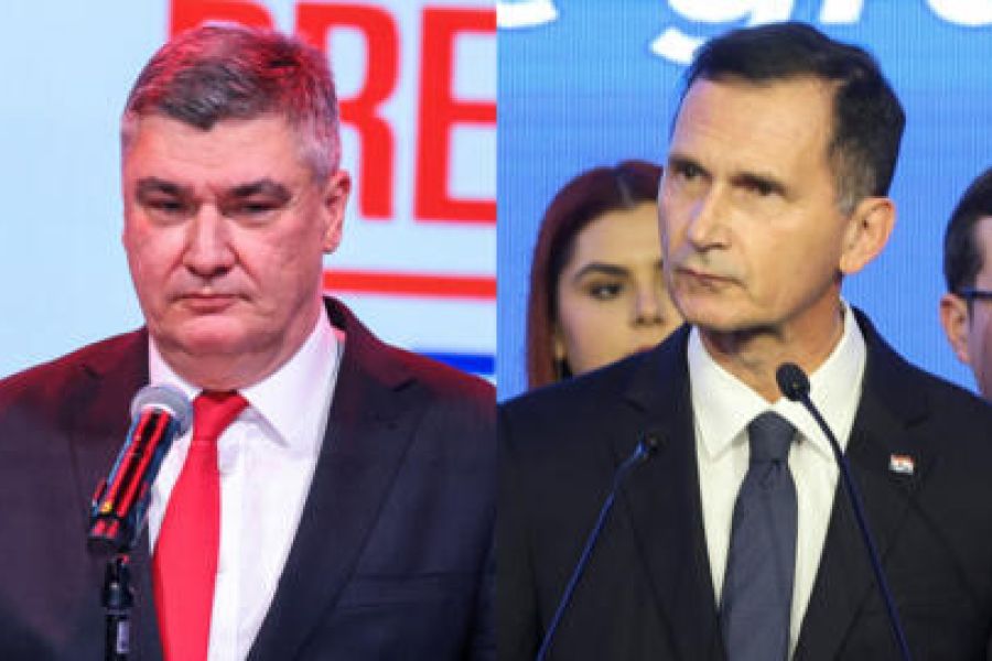 Croatie : Le président sortant Zoran Milanovic et son rival conservateur au second tour de la présidentielle
