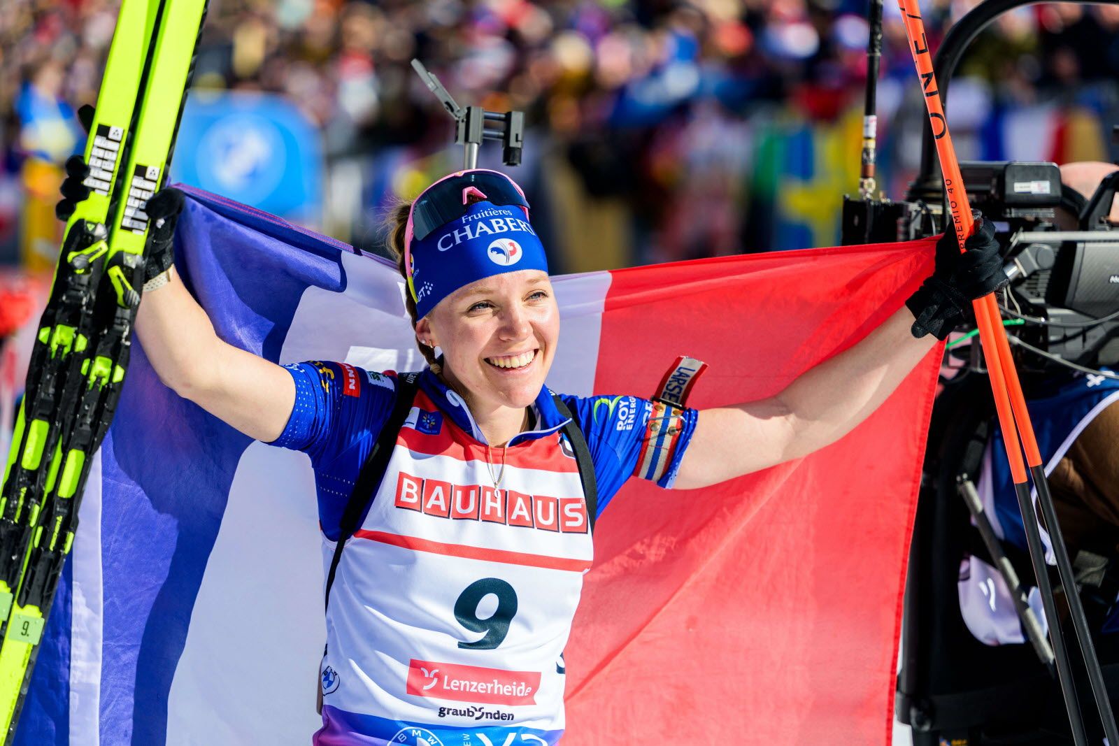 Mondiaux de biathlon : Océane Michelon, la nouvelle étoile du biathlon français