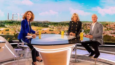 Brigitte Macron défend le bilan de son mari et évoque un mandat "positif"