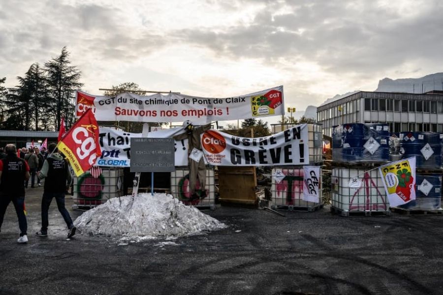 Grève à Vencorex : Deux syndicats acceptent une "fin de conflit" pour éviter la liquidation