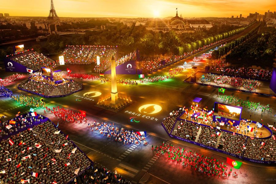JO de Paris 2024 - La Magie des Jeux : Paris en Fête et Enthousiaste