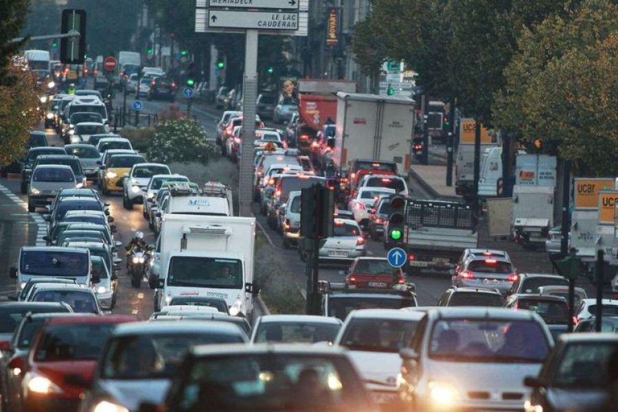 Bordeaux détrône Paris comme ville la plus embouteillée de France