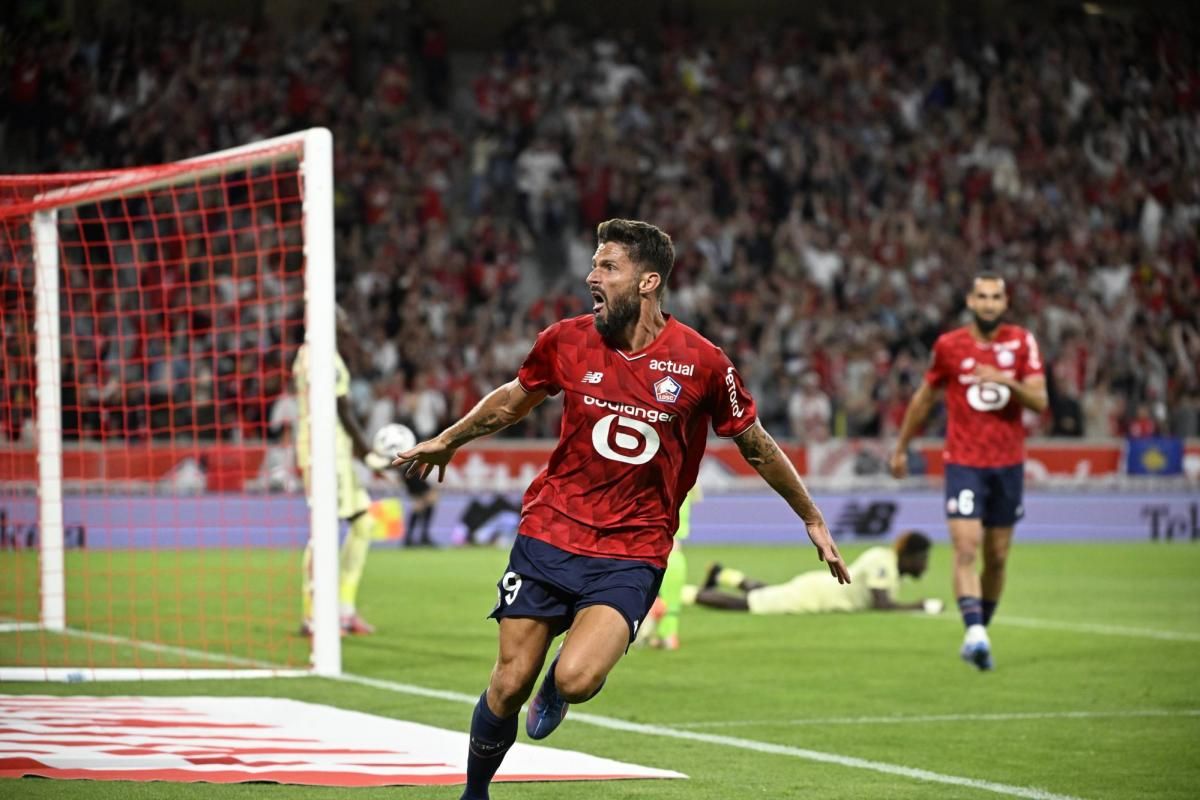 France — Ligue 1 : Olivier Giroud libère Lille contre Monaco, un match décisif pour la saison