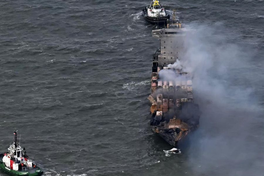 Collision en mer du Nord : détention provisoire pour le capitaine du cargo, les responsabilités en question