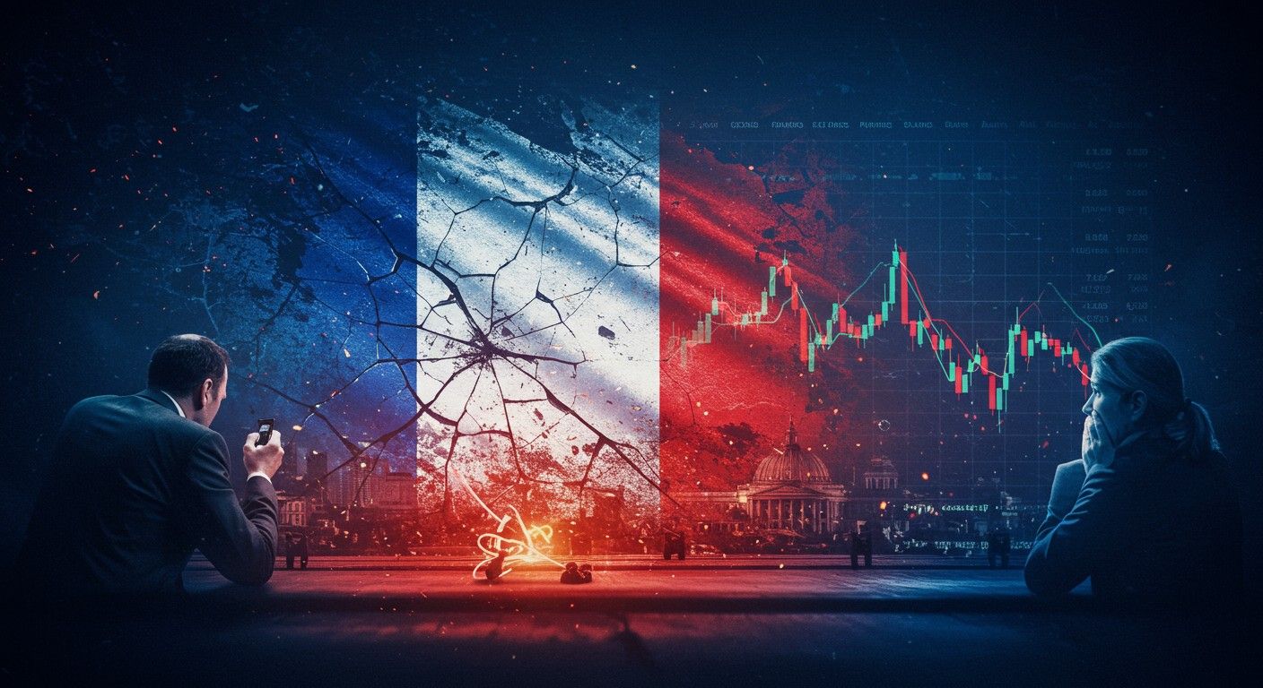 Chute du CAC40 – Instabilité politique et inquiétudes sur la dette française secouent les marchés