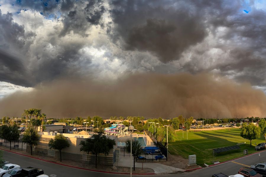 Tempête de sable historique en Arizona – Urgence climatique et mobilisation des secours  Un phénomène météorologique exceptionnel en Arizona